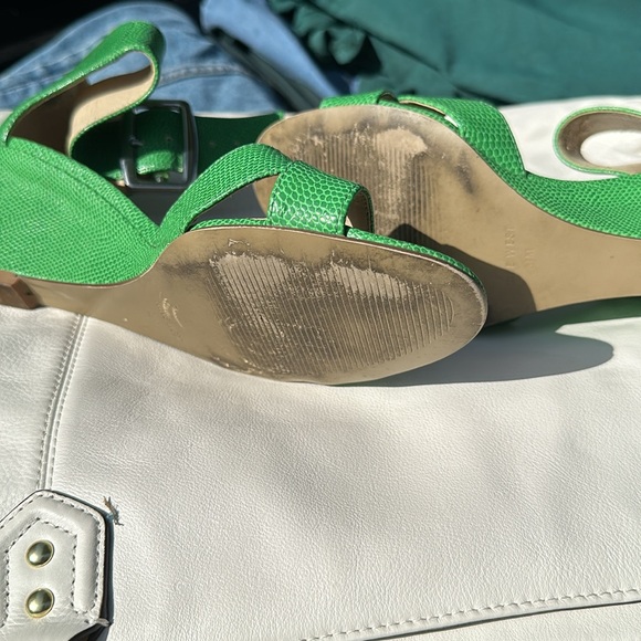 Nine West green sandals - Picture 4 of 5